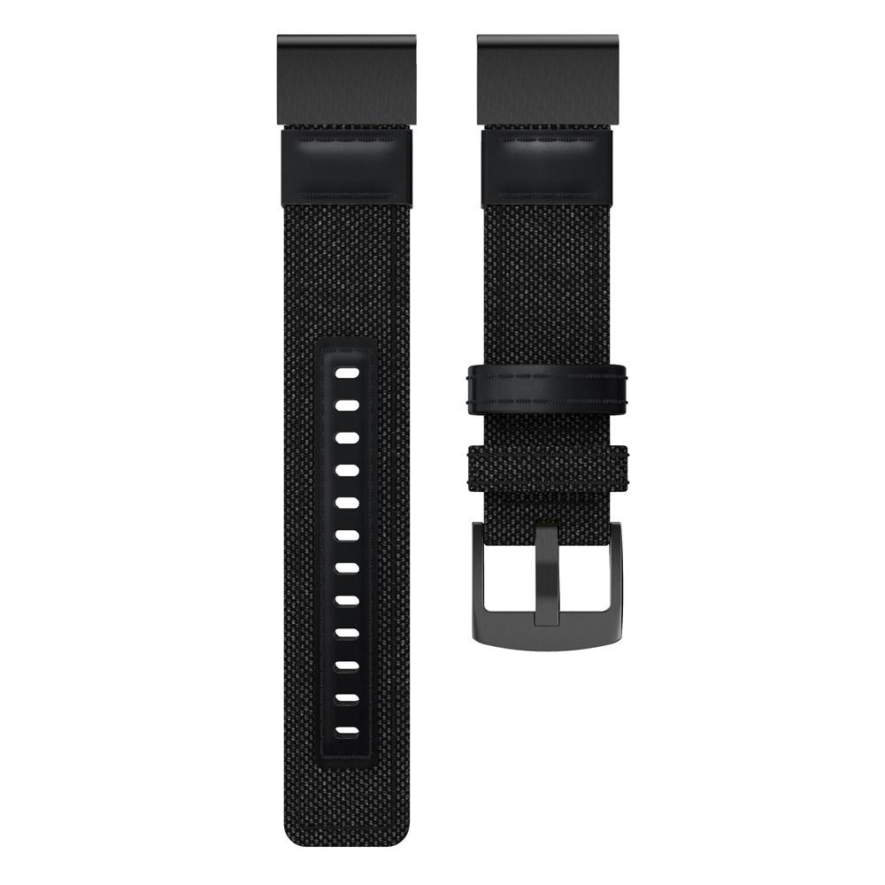 22mm 26mm Quick Release Canvas Strap For Garmin Fenix 6 6X Pro 5 5X 7 7X Plus Smart Watch Band For Garmin Fenix 3/3 HR Quatix 5