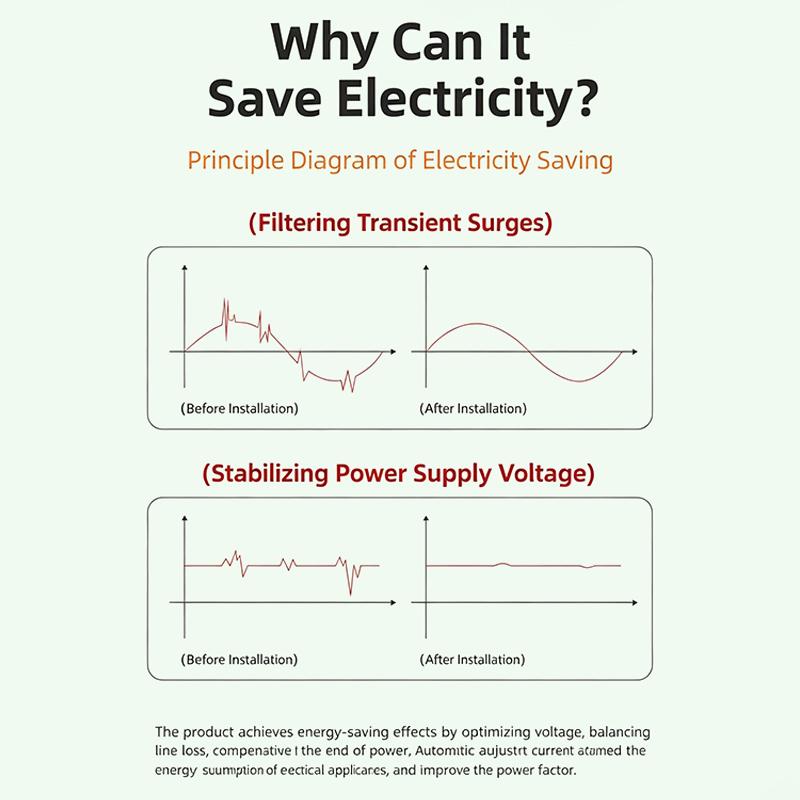 Electricity Energy Saver Pro Power Save Home Office Energy Saving Us Plug Stable Voltage Electricity Save Box For Office Kitchen