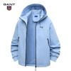 Gant Men's and Women's 2025 Autumn and Winter Embroidered Travel Jacket, Thin Mountaineering Jacket