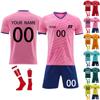 Personalised Shirts Kit Mens Girls With Name Number Custom Football Jerseys For Boys Training Suit