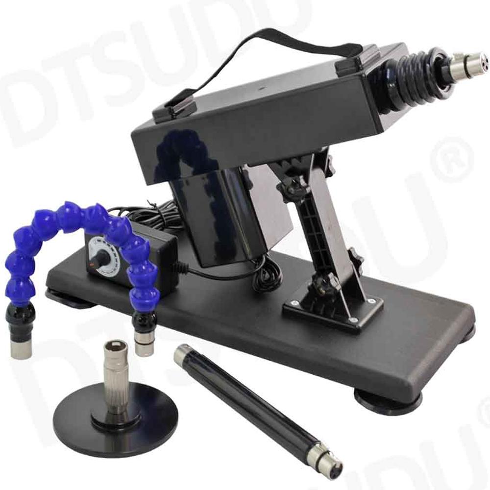 DTSUDU Автоматический женский вибратор Секс-машина Мастурбация Накачивающий пистолет Леди Вагина Анальный мастурбатор Взрослые эротические секс-игрушки для женщин