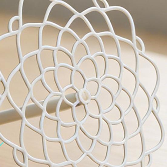 2Pcs Flower Arrangement Holders Modern Plastic Flower Frog Stem Holder Grid Vase Lid for Home Party Wedding Table Centerpiece