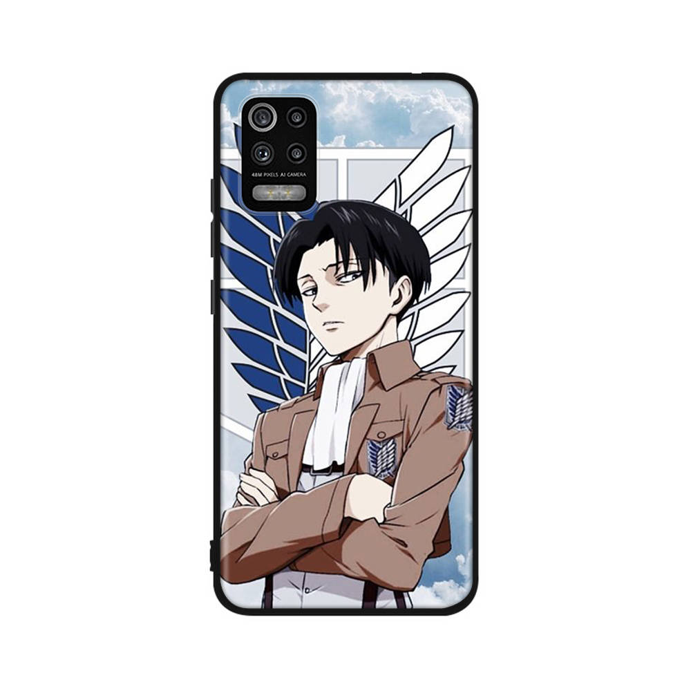 DT9 Attack On Titan Case for Xiaomi Poco X6 X4 M5 M6 F5 F6 C65 C55 C50 C51 C40 Redmi Note 7 8 14C A3X 13C 12C 11 10A 9C Pro Black Sofe Cover