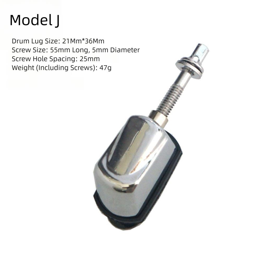 Cover Bracket Drum Lugs Fixing Screws Silver Drum Leg Parts Accessories for Drums Drum Lugs Leg