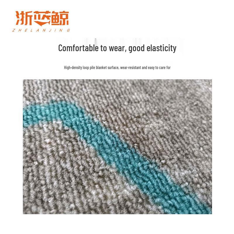 Zhe Lan Jing Printed Looped Pile Commercial Carpet
