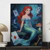 Disney Арт-мозаика Алмазная живопись Набор Ариэль Принцесса Страна Чудес Ручная работа diy5D Домашний декор Подарок