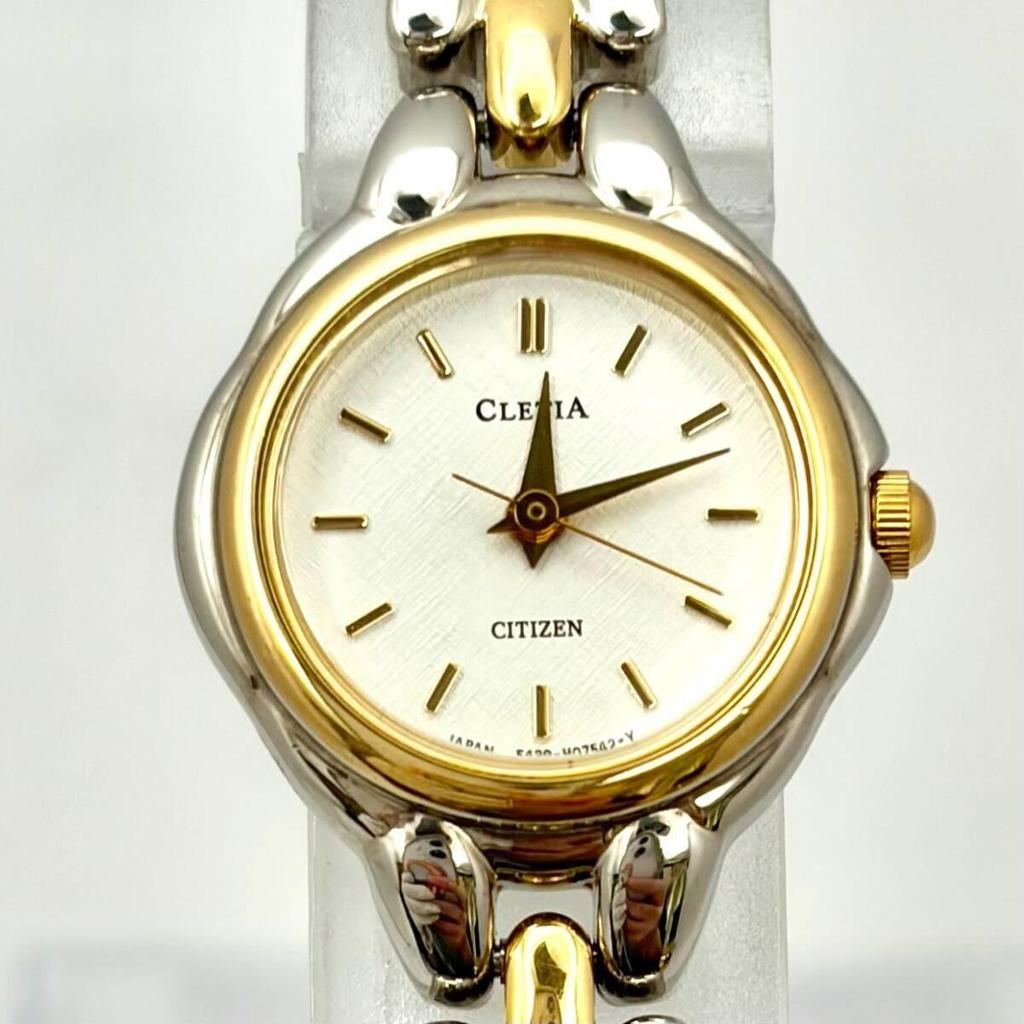Б/у [Хорошее состояние/Новый аккумулятор] Женские часы CITIZEN Citizen CLETIA 5431-H04074 600169