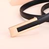 Универсальный модный женский ремень из коровьей кожи - Высококачественный декоративный аксессуар для деловых джинсов