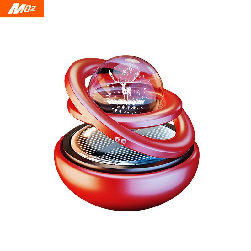 Solar Rotating Car Aromatherapy Ornament