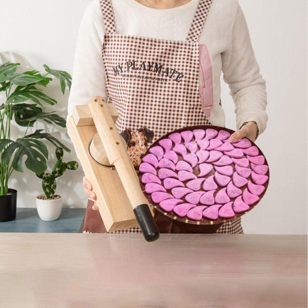 Hand Press Mochi Skin Maker Manual Dough Presser Kitchen Accessory Qingtuan Ball Mould  Dessert