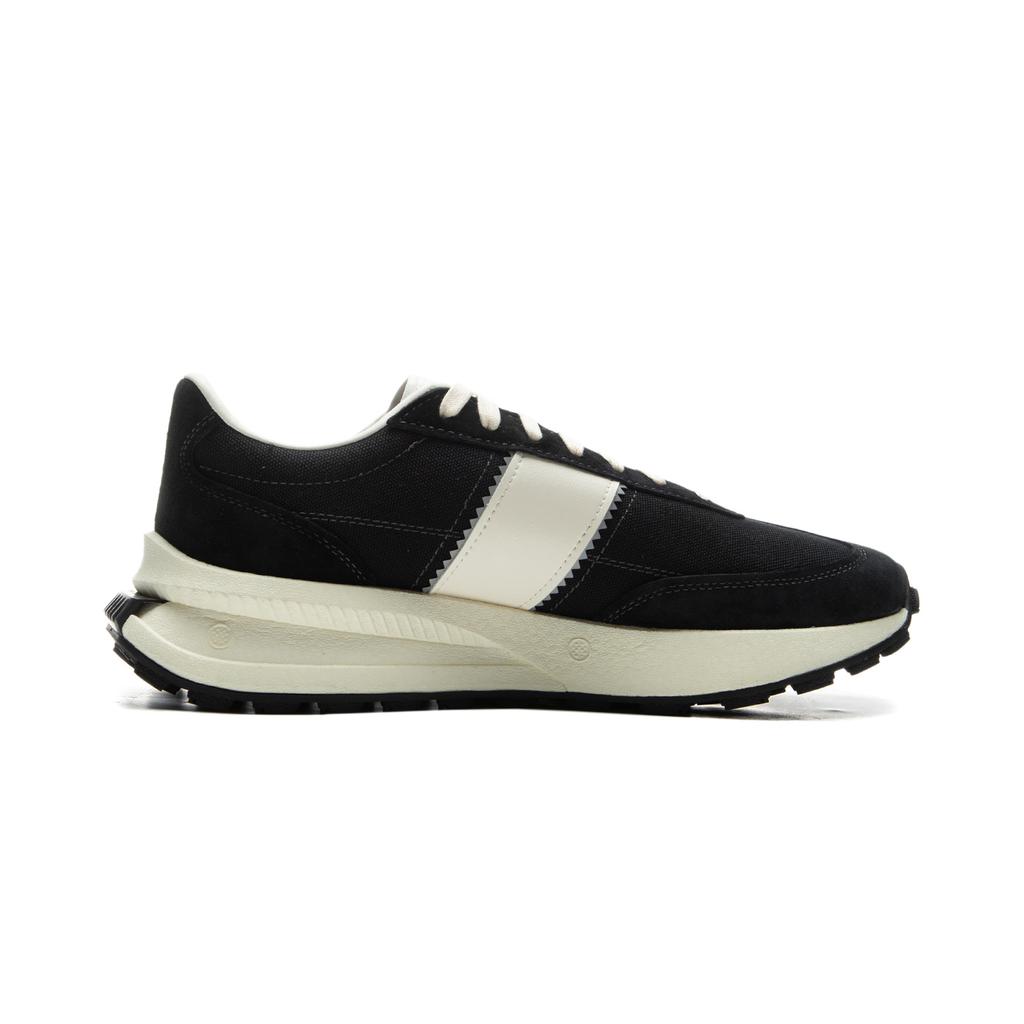 Li Ning Light Boat Светоотражающие Модные Спортивные Нескользящие Износостойкие Полувысокие Повседневные Кроссовки Унисекс Повседневные Кроссовки Черный Коричневый AZGV073-2