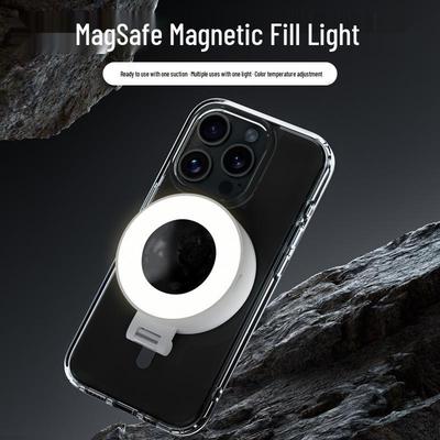 Миниатюрная магнитная подсветка для селфи на телефоне MagSafe