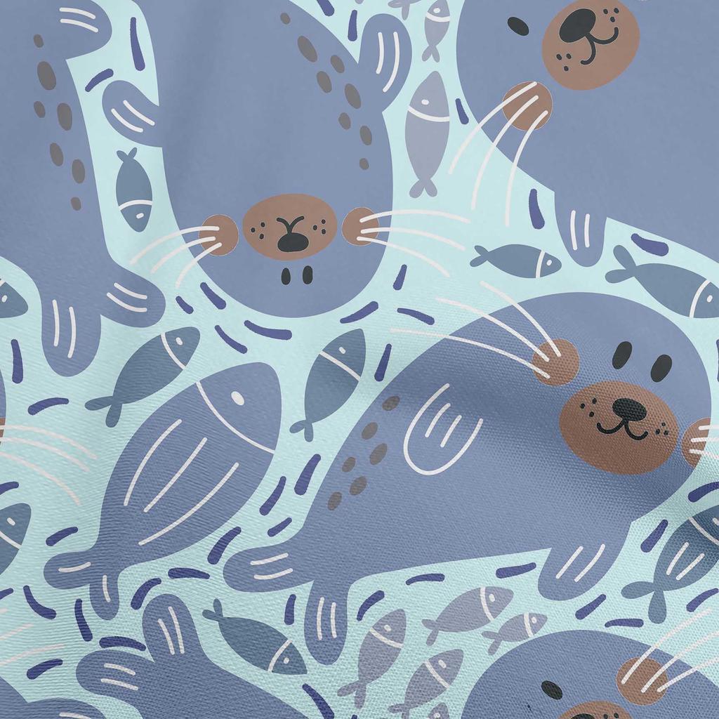 oneOone Cotton Poplin Black Fabric Kawai Diy Clothing Quilting Fabric Print Fabric By Yard 42 Inch