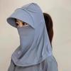 Женская летняя шляпа от солнца на все лицо с защитой от УФ-лучей и дышащей защитой шеи и лица для велоспорта на открытом воздухе