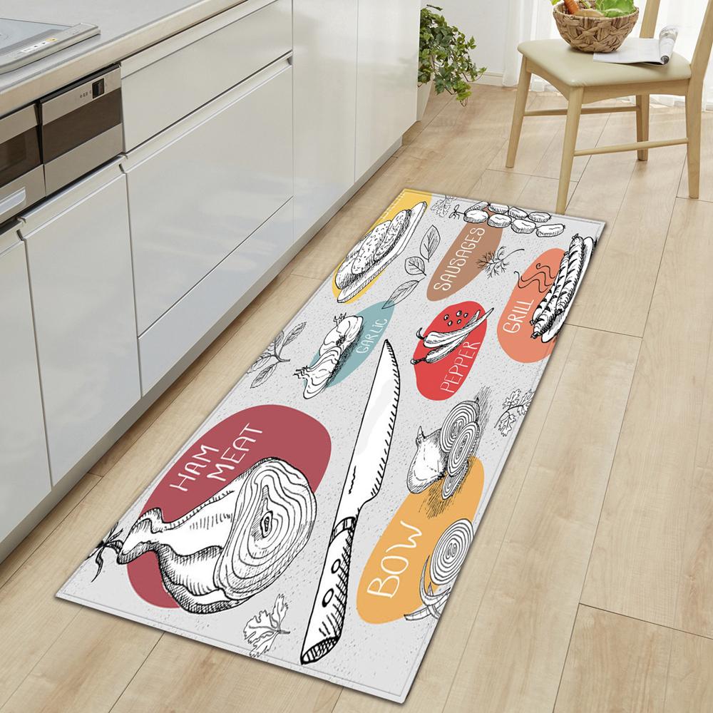 Коврик для двери дома, коридора, крыльца, балкона, двери ванной комнаты, нескользящий коврик, кухонный коврик, ковер для гостиной, спальни