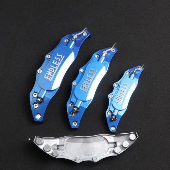1Pair Brake Caliper Covers Dust-proof Long Services Life Detachable Front Rear