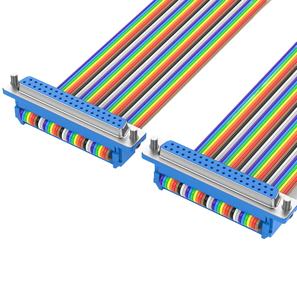 Кабель с разъемами DB37 «папа/мама» 37-контактный кабель передачи данных для безопасной стабильной передачи данных в компьютерах и промышленном оборудовании