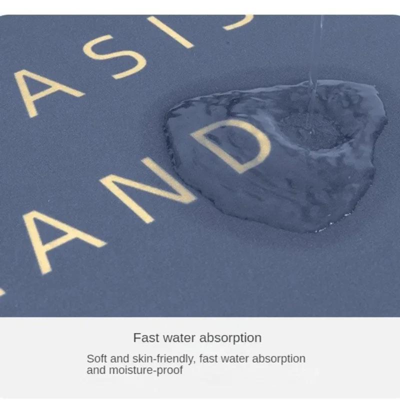 Cute Diatom Super Absorbent Bathroom Mat CartoonNon-Slip Mud Toilet Pad Quick-Drying Bath Mat Floor Mat