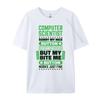 Bite Button Works Computer Scientist And Computer Science Sports T Shirt Unisex Custom T Shirt Tshirts Valentines Day