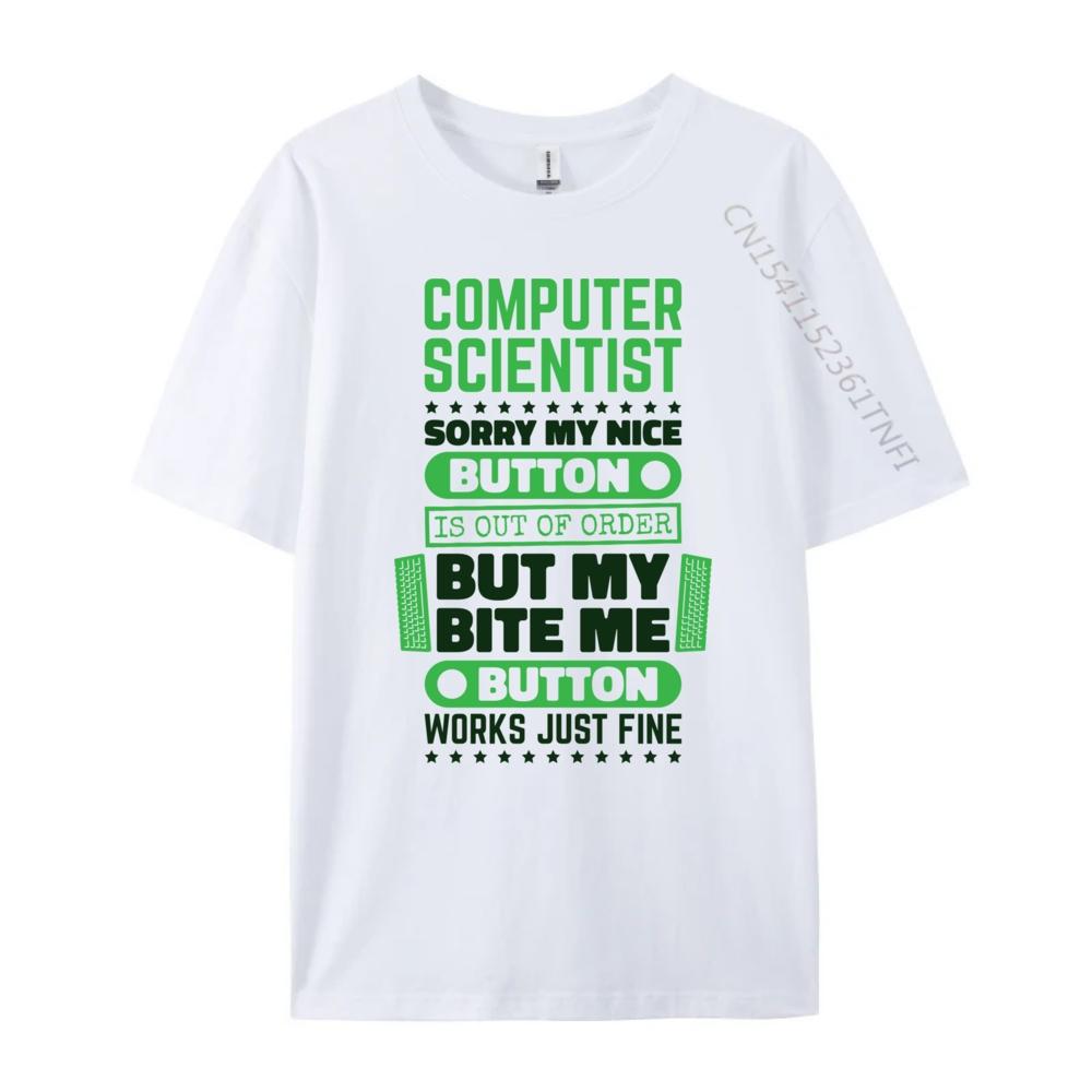 Bite Button Works Computer Scientist And Computer Science Sports T Shirt Unisex Custom T Shirt Tshirts Valentines Day