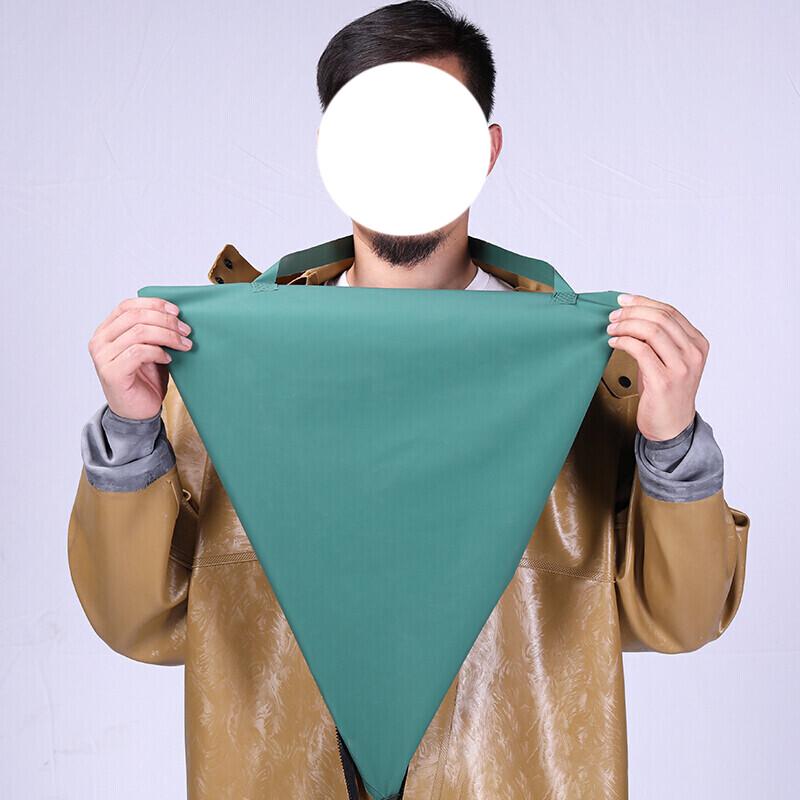 Мужской ПВХ-костюм-дождевик для рыбалки, полный, с сапогами и перчатками