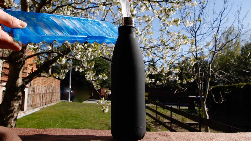Thermos Bottle Thermal Bottle For All Seasons 500Ml Black Leakproof