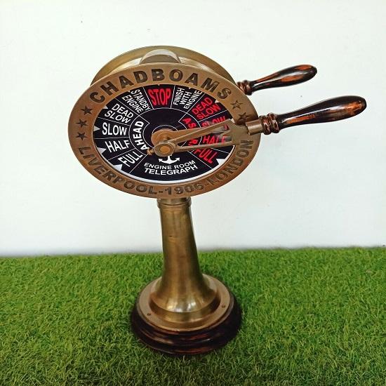 24" London Ship' Engine Order Vintage Telegraph