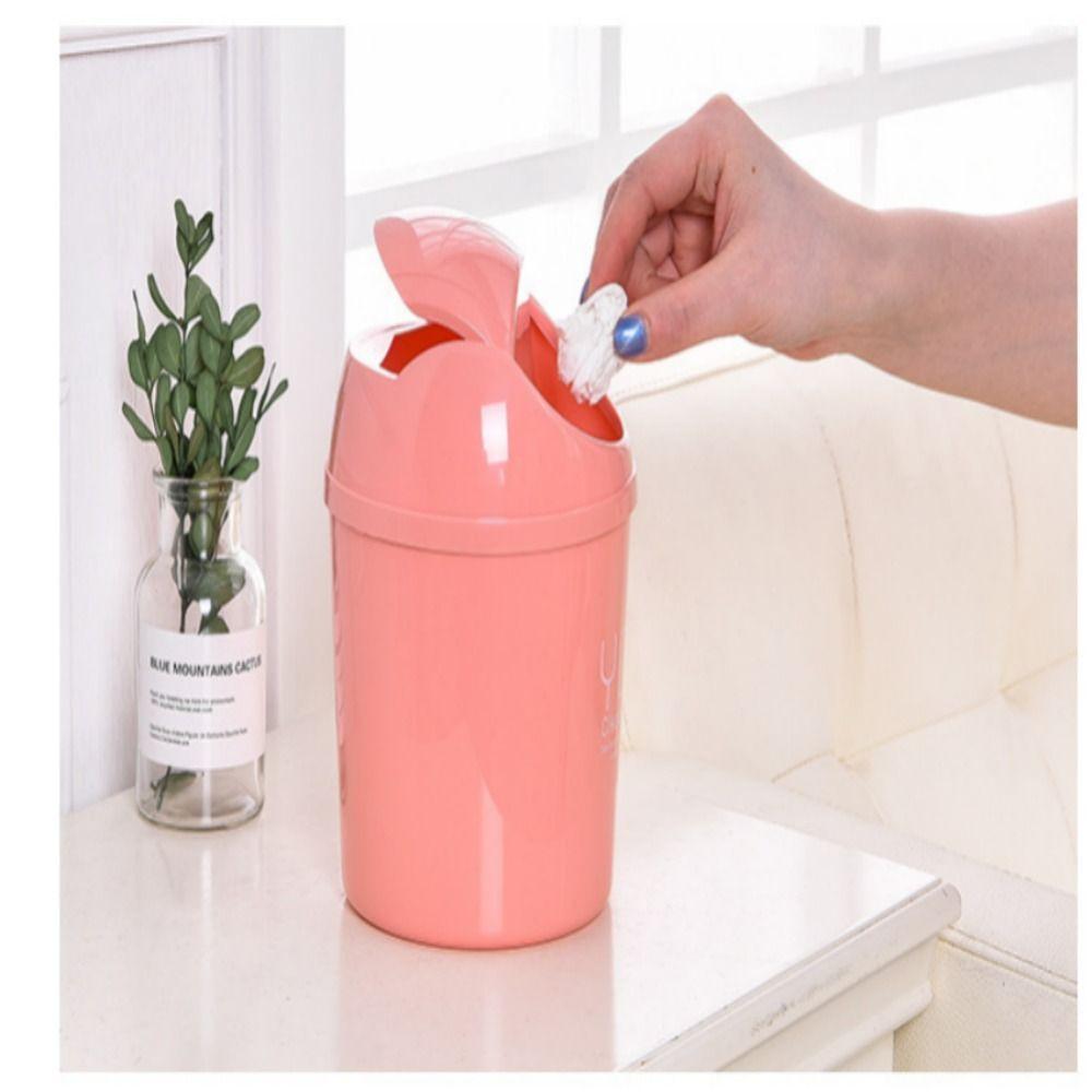 Дом Автомобиль Кейс Урны для праха Настольный Мусор Роликовая крышка Ведро Корзина Мусорное ведро Банка Мусор Отходы