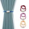 Магнитный зажим для штор Pearl Curtain Clip Buckle Curtain Holders Hook Hanging Ball Magnetic Tiebacks Home Аксессуары для штор