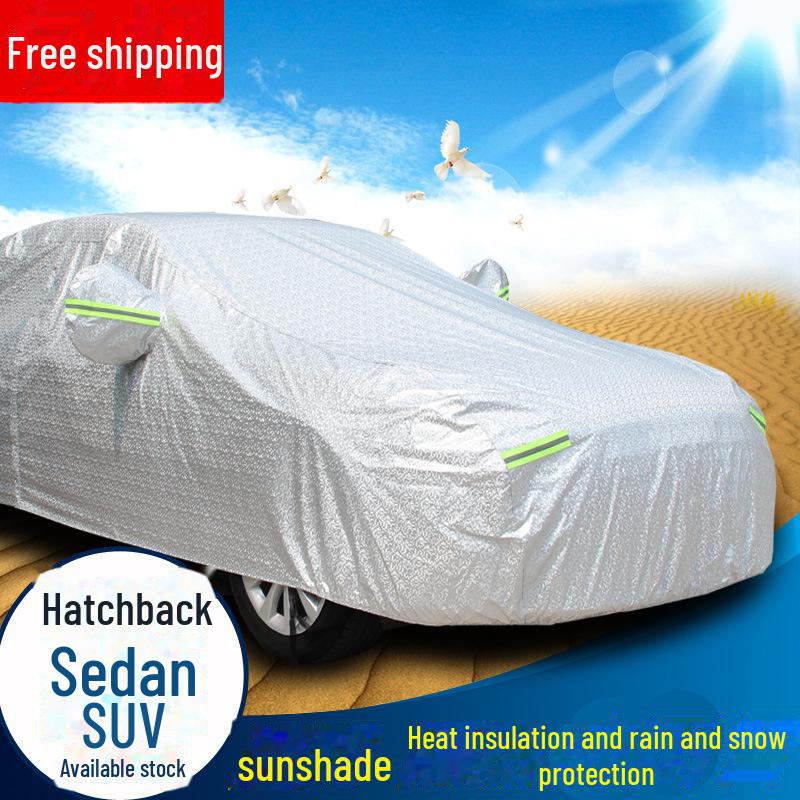 Премиальный всепогодный автомобильный чехол 2021 года: Защита от солнца, дождя и пыли.