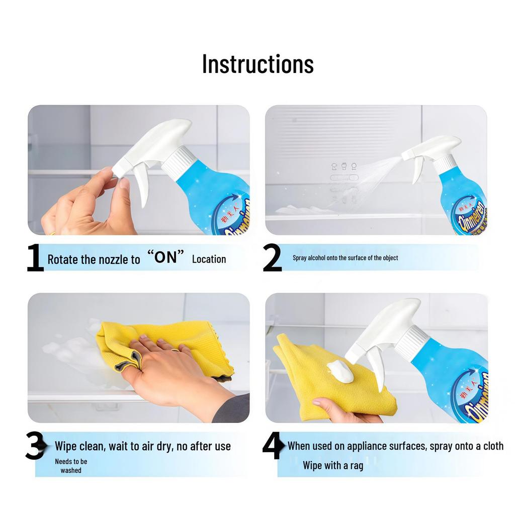 Усердная Красота Универсальный Кухонный и Бытовой Пятновыводитель Quantum Cleaner