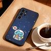 Чехол для телефона Fluffy-Cat B-Bugcat C-Capoo для Samsung S26,S25,S24,S21,S22,S23,S30,Ultra,S20,FE,Lite,10,9, Черный чехол