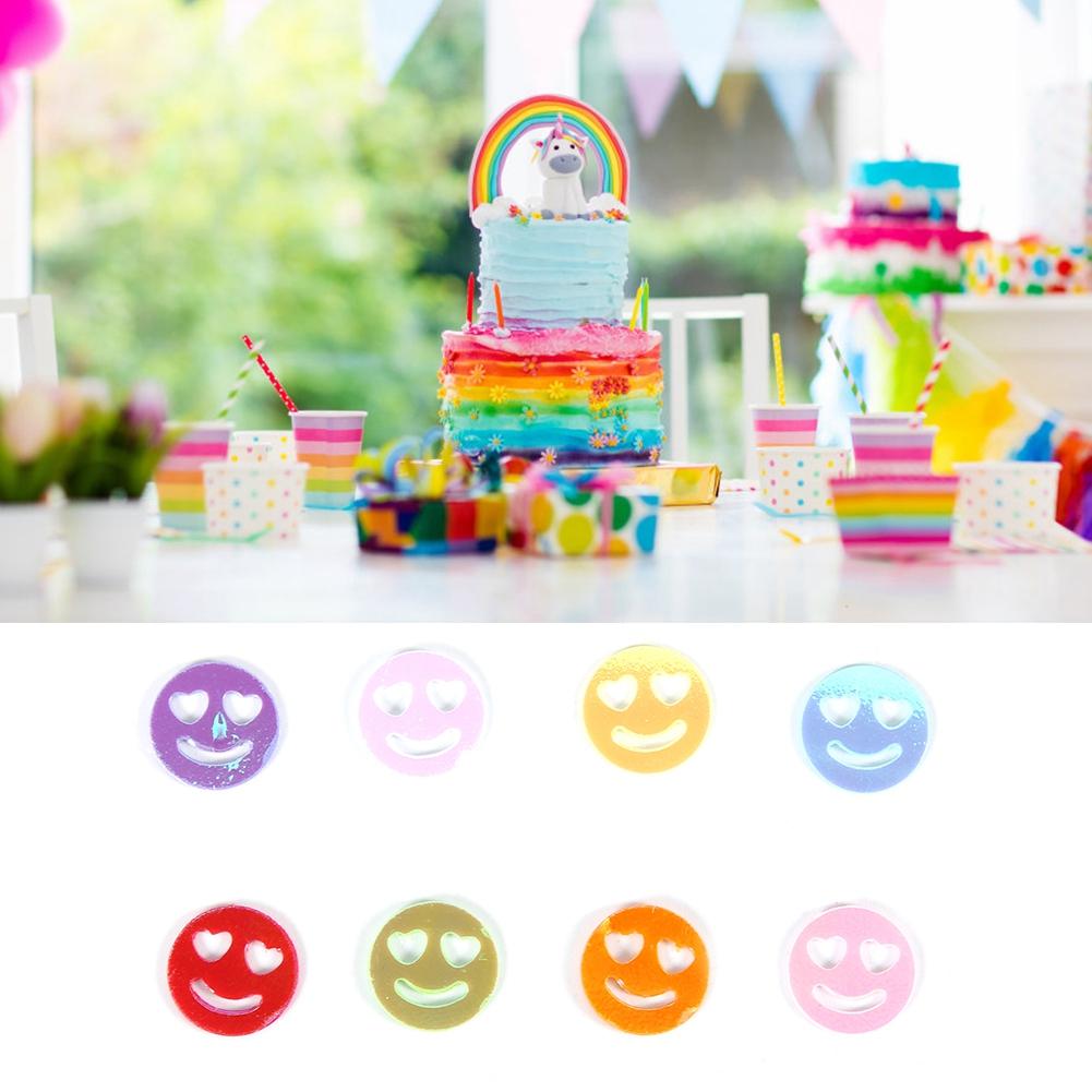 60 г/Пакет Разноцветные Блестки Конфетти для Дня Рождения Свадебной Вечеринки Декор для Ногтей Материал для DIY АксессуарыУлыбающийся