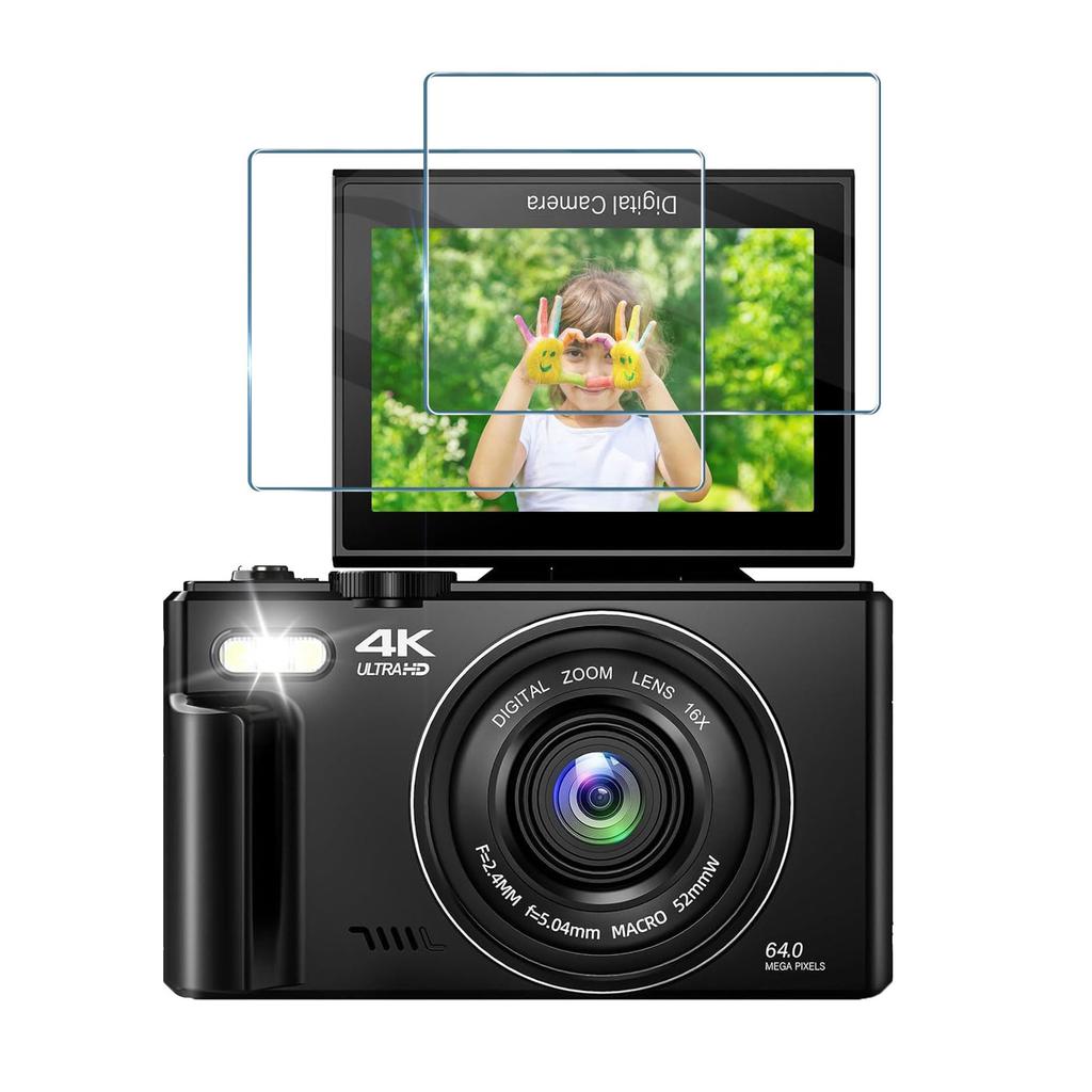For Keculbo Digital Camera Tempered Protective High 9H Automatic Ultra Easy To Compatible with Keculbo LCD Protective Protective Film of Film, Glass,