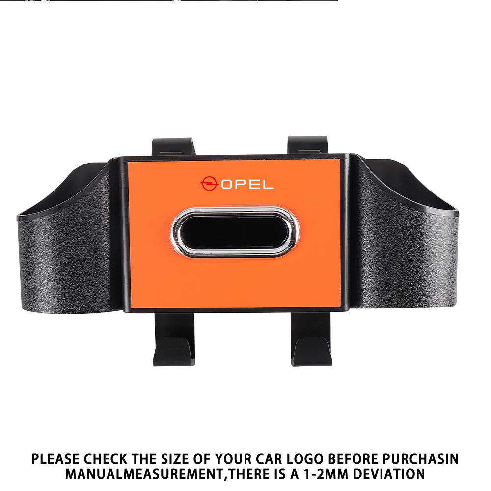 AAAYT1 Car Multi-function Seat Storage Box Water Cup Mobile Phone Holder Accessories For Opel Astra Insignia Mokka Zafira Car Valve Cap