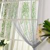 1Mx2M Домашняя шторка-бахрома «Капли росы», шторка для двери, разделитель комнаты, оконная штора, нить