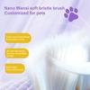 Pet Oral Repair Gel Зубная щетка-ручка для собак и кошек Набор для чистки зубов 5 мл Гель для ухода за зубами домашних животных Очиститель для удаления зубного камня Уход за деснами Освежитель дыхания