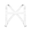 Mens Elastic Shoulder Chest Muscle Harness Belt Fancy Club Cage Costume Strap Accessory