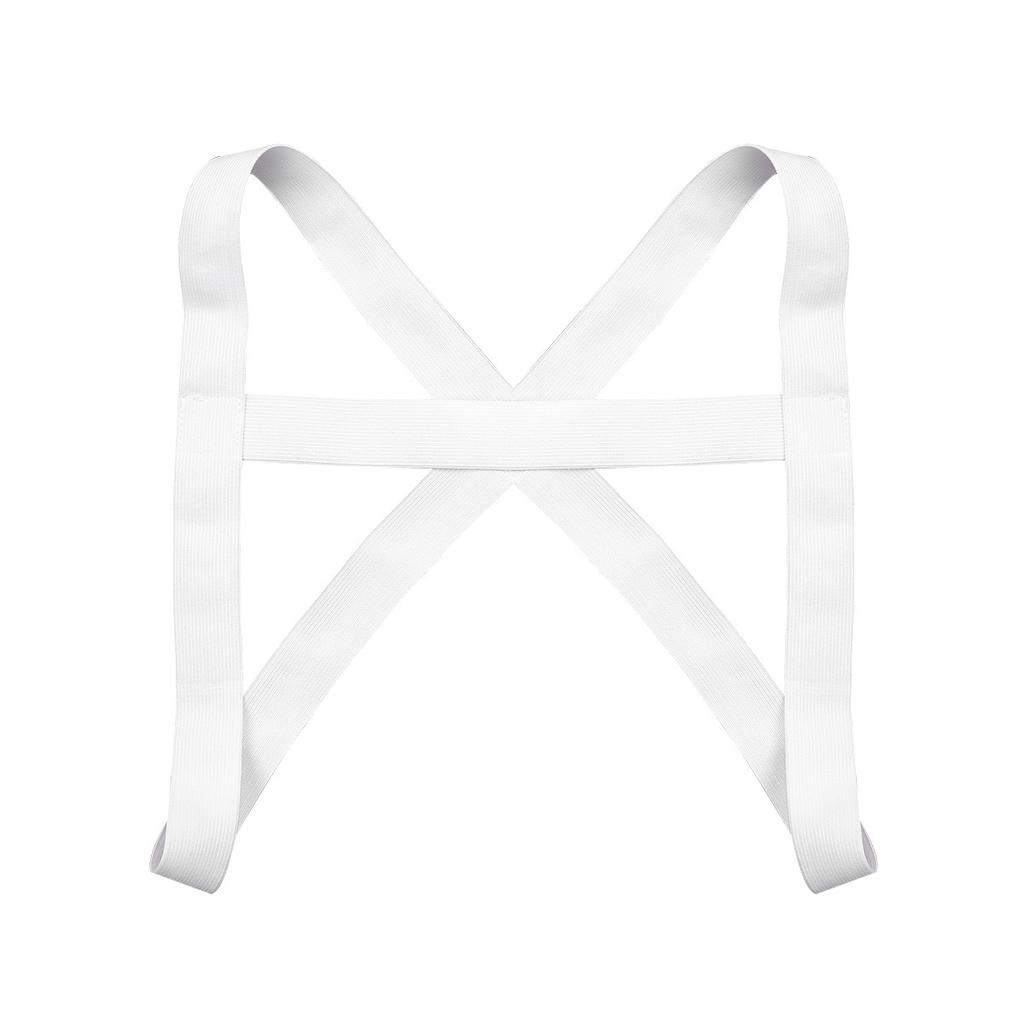 Mens Elastic Shoulder Chest Muscle Harness Belt Fancy Club Cage Costume Strap Accessory