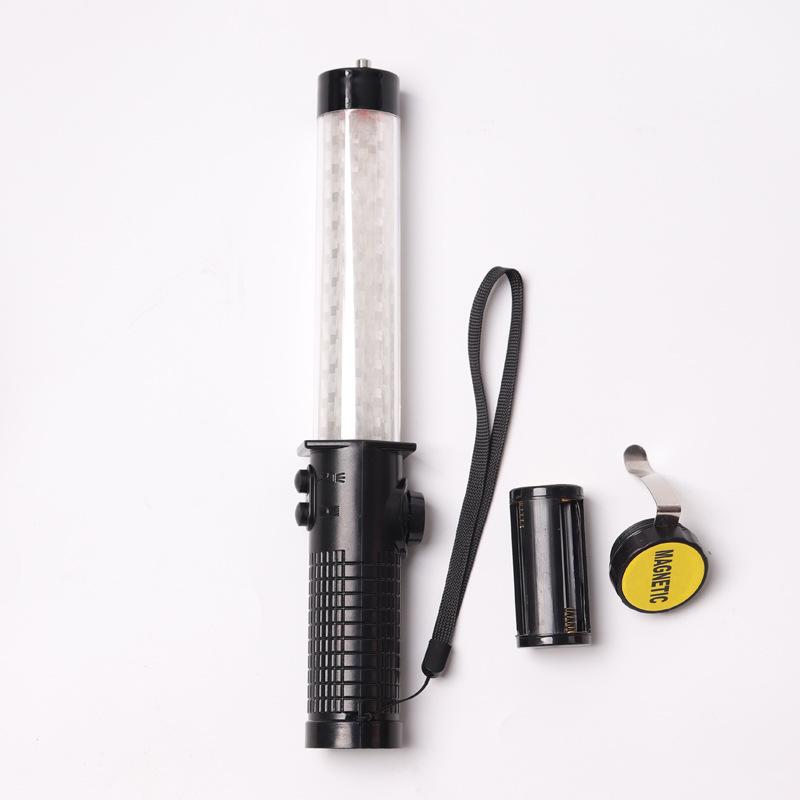 Anxiang 30CM Multifunctional Emergency Baton: Laser, Whistle, Buzzer, Window Breaker, Magnetic Light
