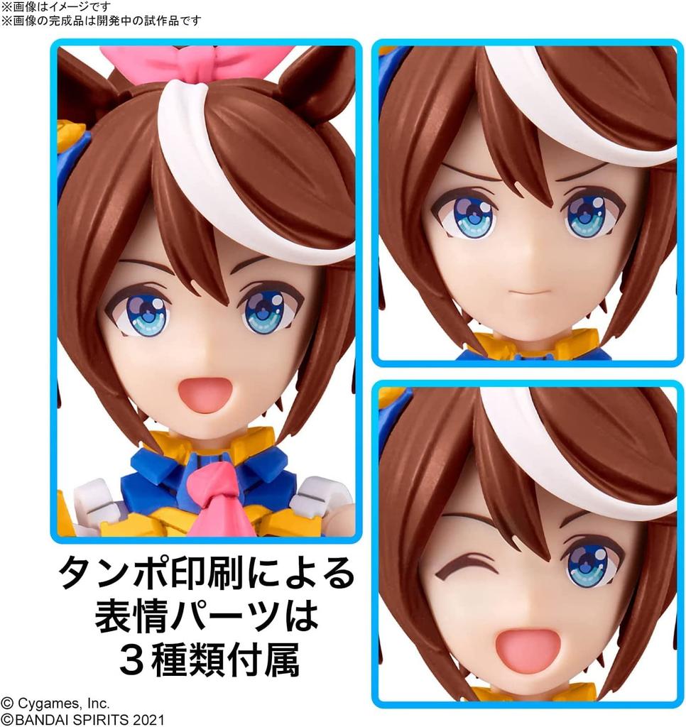 BANDAI SPIRITS 30MS Tokai Teio от Uma Musume Pretty Derby пластиковая модель с цветовой кодировкой