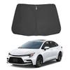 Автомобильный солнцезащитный козырек YOFAMO для Toyota Corolla Лобовое стекло Предотвращает УФ-излучение в салоне Настраивается для моделей автомобилей Увеличенный Легкая установка и хранение Туринг,