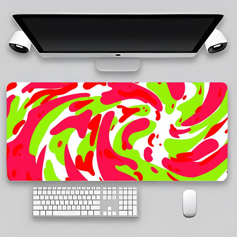 Terrain Map Contours Keyboard Gamer Carpet Rubber Mat Full Gamer Pc Keyboard Mouse Gamer Table Gaming Pc 90x40cm