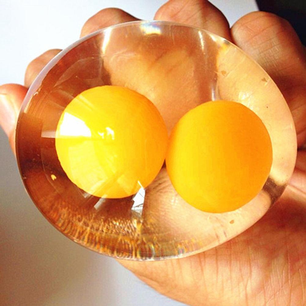 Небьющиеся антистрессовые шарики для вентиляции, новинка, забавные яйца, сжимающие игрушки для снятия стресса