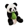 Greedy Series Panda Dolls Little Panda Doll Orange Capybara Plush Toys Children's Comfort Birthday Gift