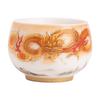 Su's Ceramic Dragon Mutton Fat Jade Zen Teacup