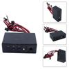 4 Ways LED Strobe Flash Light Lamp Flasher Flashing Controller Box 12V