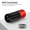 3-контактный штекер-терминатор DMX512, 120 Ом, 2 шт./упак., Набор металлических разъемов для завершения сигнальных цепочек в осветительных установках и при подготовке