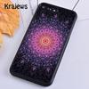 Krajews Чехол-накладка в индийском стиле с яркой мандалой для iPhone 17 Air 16 15 14 plus 11 12 13 pro max coque Fundas