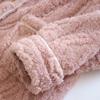 Новая осенне-зимняя парная пижама из двух частей, фланелевая утолщенная, большого размера, брюки с длинными рукавами, комплект для домашнего обихода для мужчин и женщин